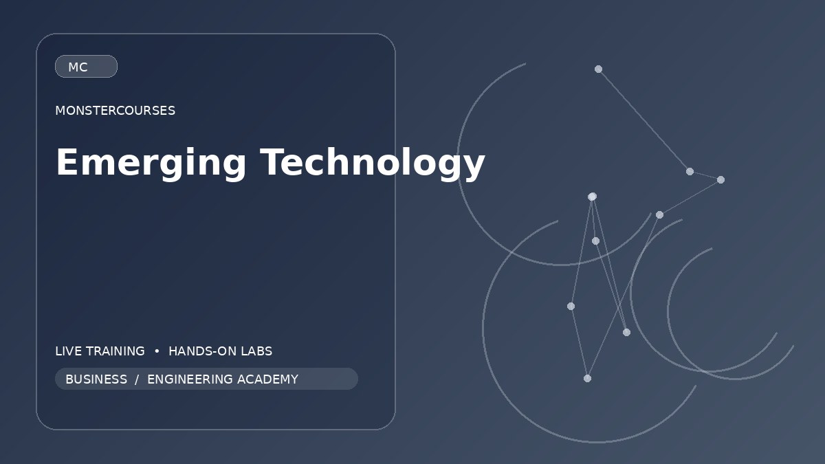 Emerging Technology academy