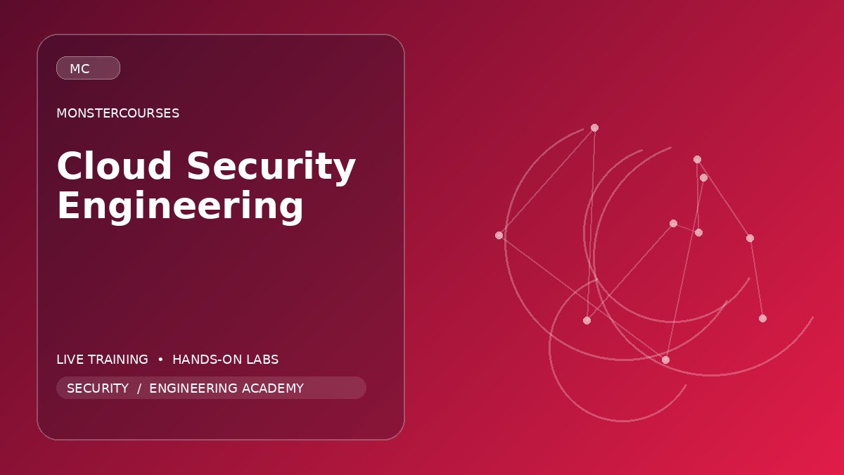 Cloud Security Engineering