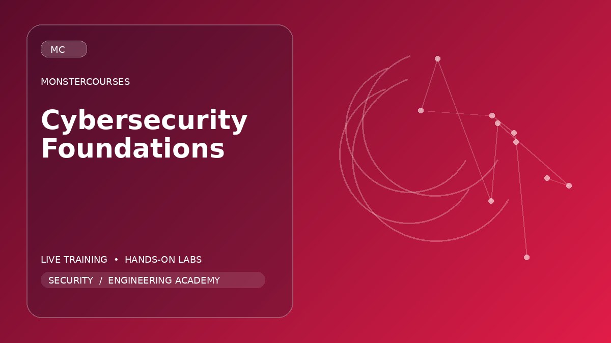 Cybersecurity Foundations