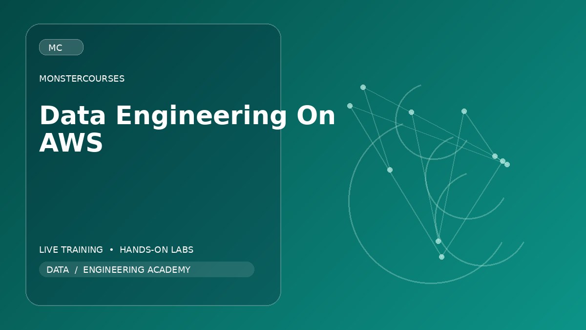 Data Engineering on AWS