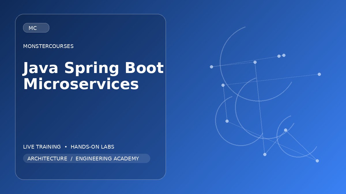 Java & Spring Boot Microservices