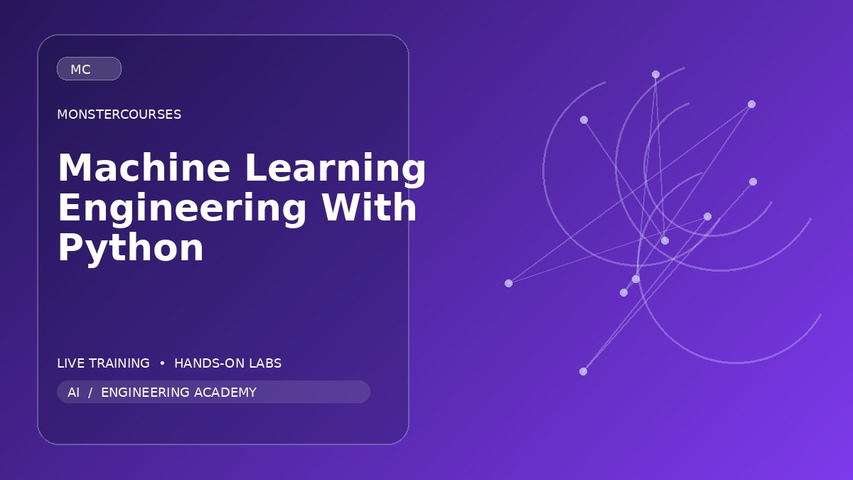 Machine Learning Engineering with Python