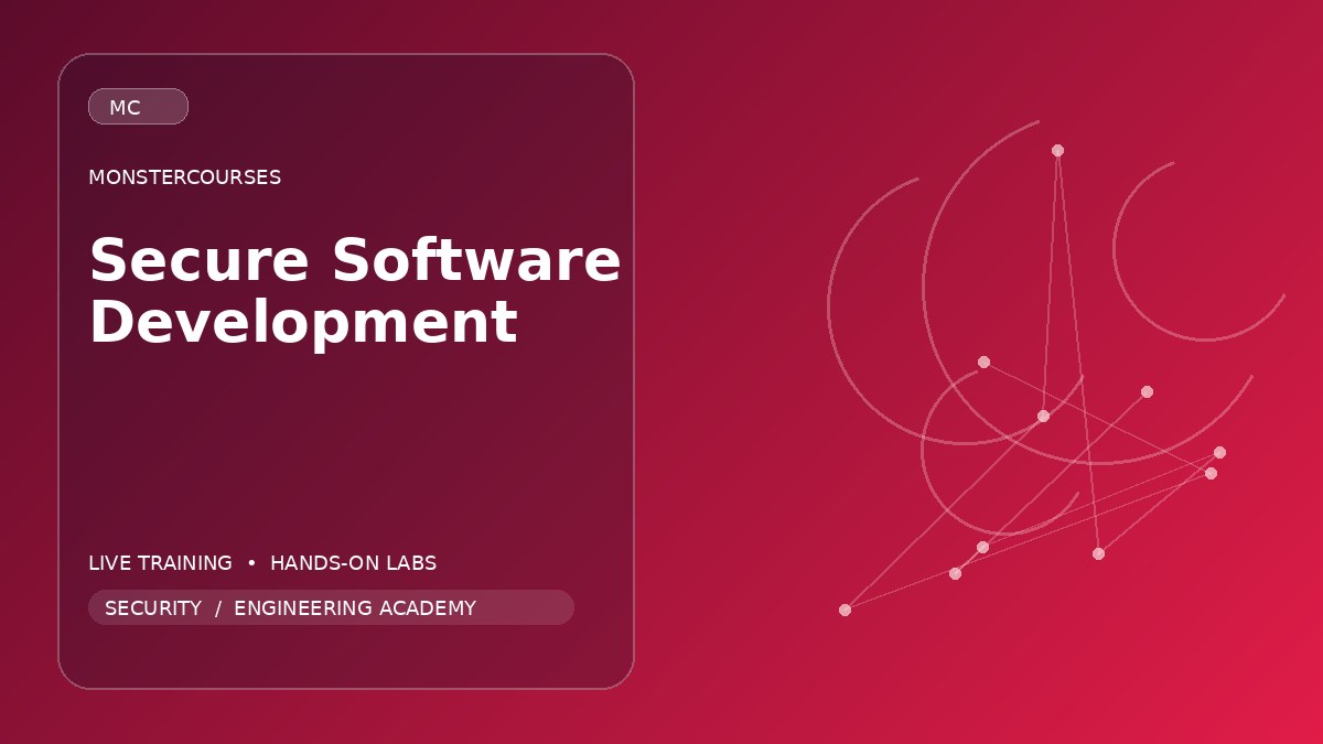 Secure Software Development