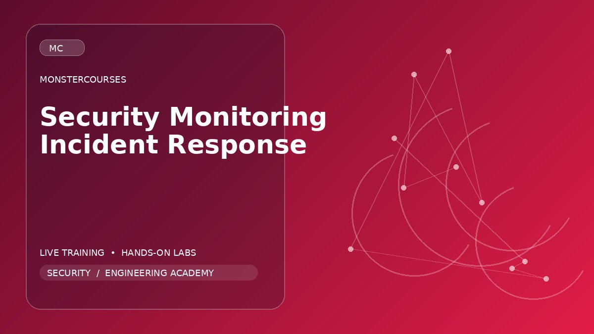 Security Monitoring & Incident Response