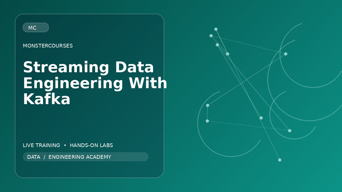 Streaming Data Engineering with Kafka