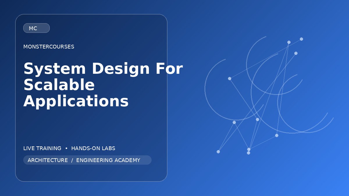 System Design for Scalable Applications